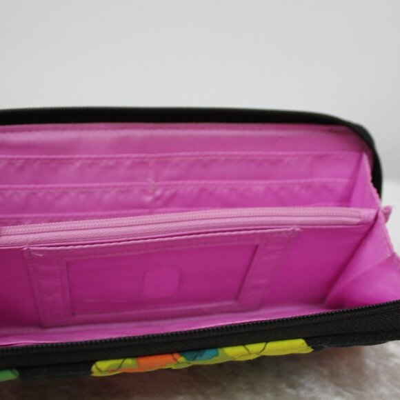 VERA BRADLEY Zip Around Floral Wallet - Picture 6 of 8
